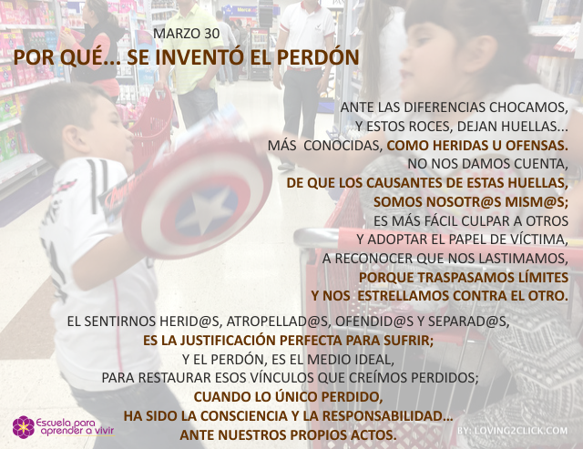 Por qué... se inventó el perdón